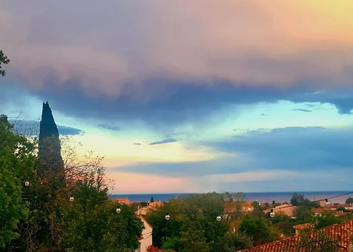 Beautiful Sea View, Quiet In Agricultural Βίλα Αντίμπ