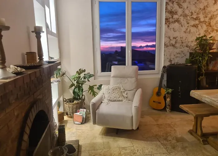 Beautiful Sea View, Quiet In Agricultural Αντίμπ