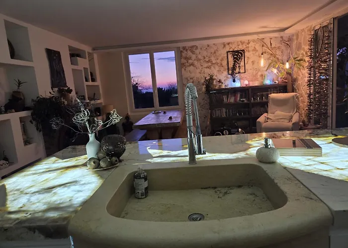 Βίλα Beautiful Sea View, Quiet In Agricultural *